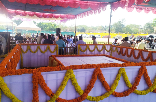 Pejavar swamiji last rites